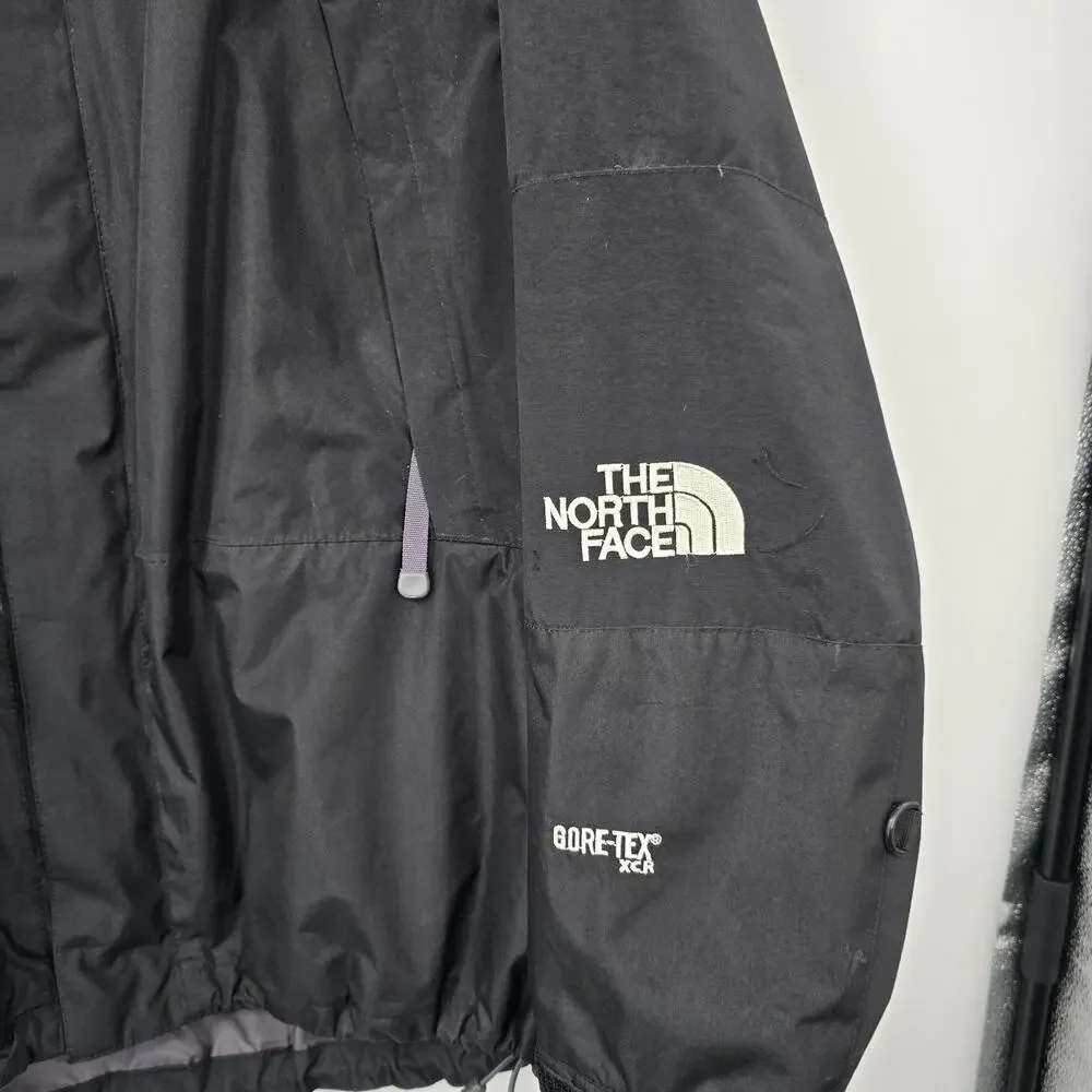 The North Face Jacket Mens Large Black Summit Series Gore-Tex Hooded Waterproof